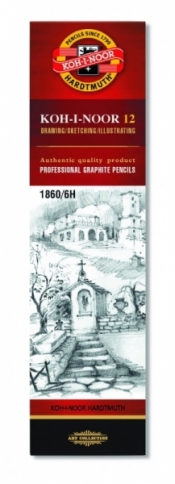 Ołówek grafitowy 1860/2B (12szt.)