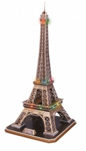 Puzzle 3D: LED - Eiffel Tower