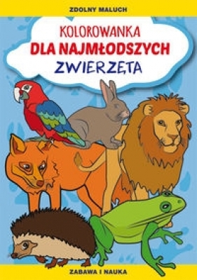 Kolorowanka dla najmłodszych Zwierzęta - Nowacka Patrycja