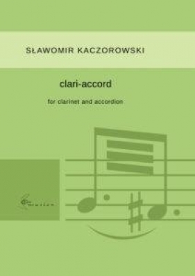 Clari-accord na klarnet i akordeon - Kaczorowski Sławomir