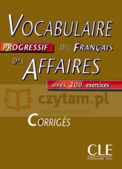 Vocabulaire Progressif du Francais des Affaires klucz