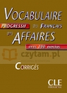 Vocabulaire Progressif du Francais des Affaires klucz