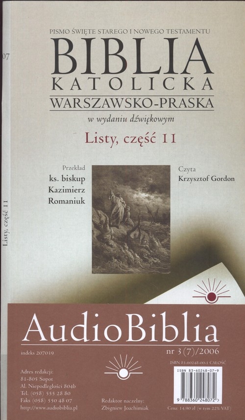 Audio Biblia katolicka Warszawsko - Praska część 2