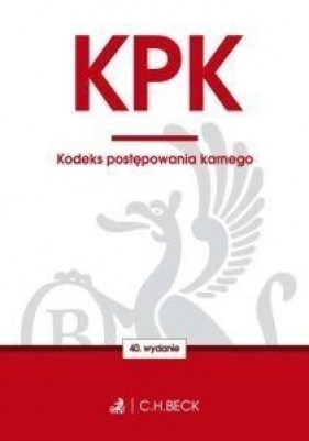 Kodeks postępowania karnego ( wyd.40 )