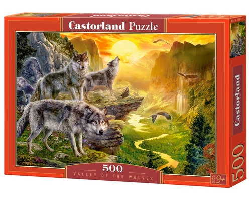 Puzzle Valley of the Wolves 500 (52073)