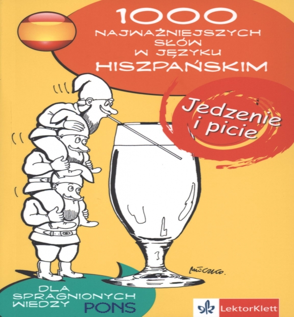 PONS 1000 najważniejszych słów Jedzenie i picie Hiszpański