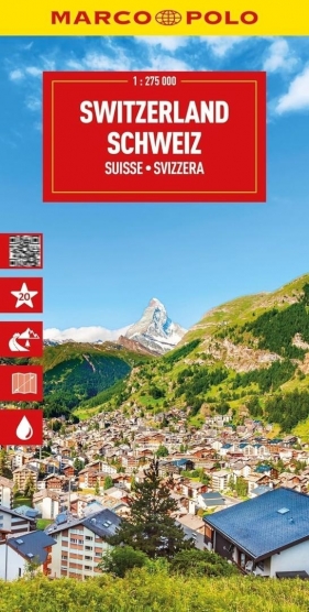 Switzerland 1:275 000 - Opracowanie zbiorowe