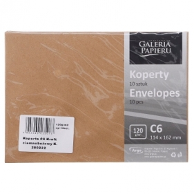 Koperta Galeria Papieru C6 - beżowy 114 mm x 162 mm (280222)