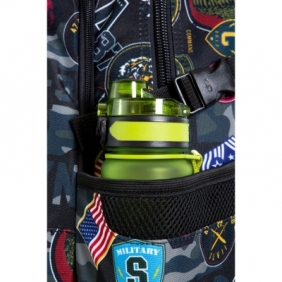 Plecak młodzieżowy CoolPack Factor, Military Patches (C02193)