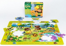 Puzzle Safari 36 elementów