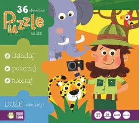 Puzzle Safari 36 elementów