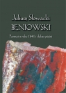 Juliusz Słowacki Beniowski Poemat z roku 1841 i dalsze pieśni Przychodniak Zbigniew, Brzozowski Jacek