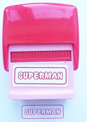 Pieczątka Superman