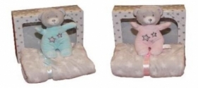 Zestaw New Baby z grzechotką, 2 kolory