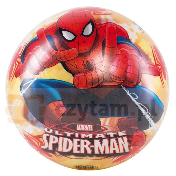 JOHN Perłowa piłka 230 mm SpiderMan (130057907DEF)