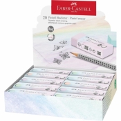 Gumka dust-free Eco pastel (20szt) FABER CASTELL