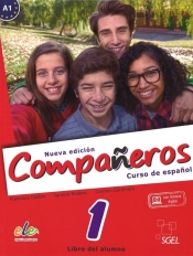 Companeros 1 podręcznik + licencia digital nueva edicion - Diez Ignacio Rodero, Castro Francisca, Sardinero Francos Carmen