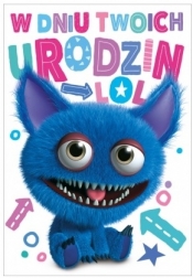 Karnet urodziny dzieci B6-1620