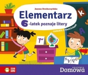 Domowa Akademia Elementarz 6-latek poznaje litery - Straburzyńska Joanna