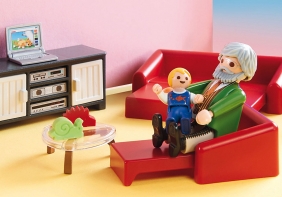 Playmobil Dollhouse: Przytulny salon (70207)