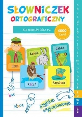 Słowniczek ortograficzny dla uczniów klas 1-4 - Anna Wiśniewska