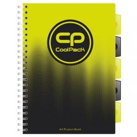 Coolpack, Kołobrulion Project Book A4 - Gradient Lemon (03074CP)