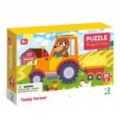 Puzzle Teddy Farmer - Uroczy misiek, 30 el.