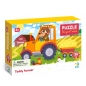 Puzzle Teddy Farmer - Uroczy misiek, 30 el.
