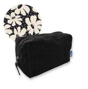 Saszetka duża Oxford Bloom - czarna