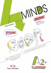 4 Minds A2+. Student's Workbook & Grammar Book + kod DigiBook - Jenny Dooley