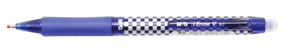 Długopis usuwalny żelowy iErase V z przyciskiem,0,7mm niebieski AKPH3271-3