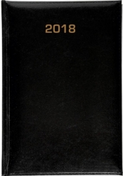 Książkowy A5 dzienny 2018 - Baladek czarny