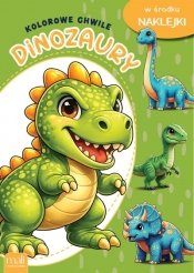 Dinozaury. Kolorowe chwile - Opracowanie zbiorowe