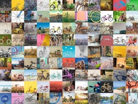 Puzzle 1500: 99 rowerów (16007)