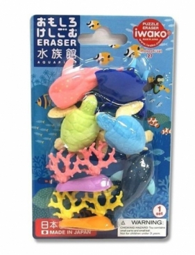 Zestaw gumek do ścierania - Akwarium