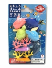 Zestaw gumek do ścierania - Akwarium