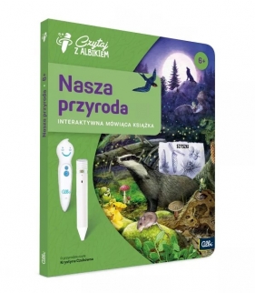 Czytaj z Albikiem: Nasza przyroda - interaktywna mówiąca książka (94289)