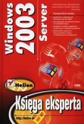 Windows Server 2003 Księga eksperta - Morimoto Rand, Noel Michael
