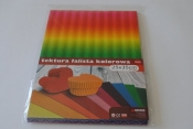 Tektura falista 3D 5cm x 35cm. Tęczowa 5 sztuk