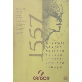 Blok szkicowy Cans 1557 biały 120g (204127407)