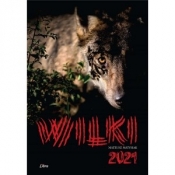 Kalendarz 2021 Wilki - czarny - Mateusz Matysiak