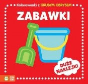 Kolorowanki z grubym obrysem Zabawki