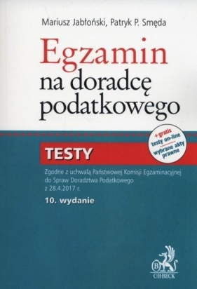 Egzamin na doradcę podatkowego. Testy - Mariusz Jabłoński, Patryk P. Smęda