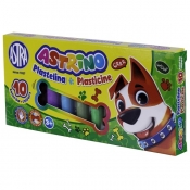 Plastelina Astrino, 10 kolorów (453882)