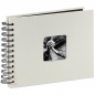 Hama, album Fine Art 24x17/50, biały z czarnymi kartkami (000021070000)