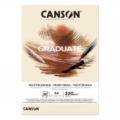 Blok Canson Graduate Media Natural A4, 30 arkuszy