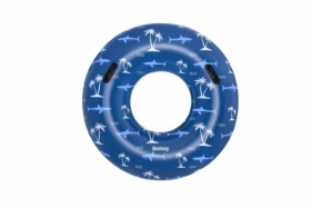 Koło do pływania z uchwytami 1,19m niebieskie (36353/blue)
