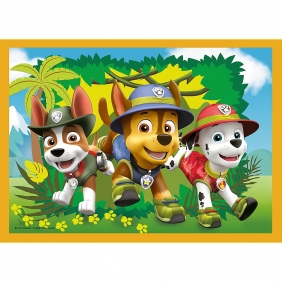 Puzzle 4w1: Psi Patrol - Zawsze na czas (34307)