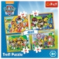 Puzzle 4w1: Psi Patrol - Zawsze na czas (34307)