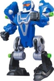 Rozkręcony robot czerwony